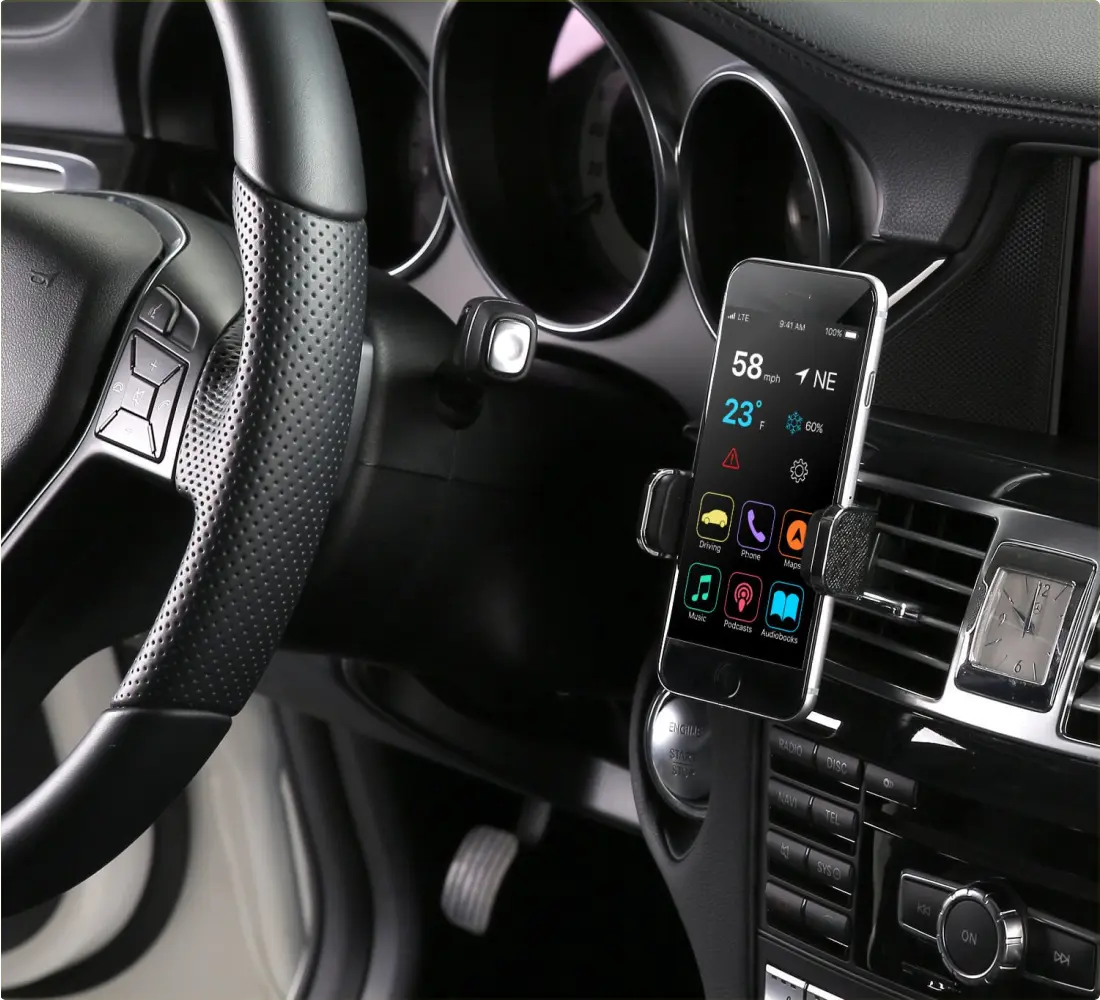 Mobile HUD app design